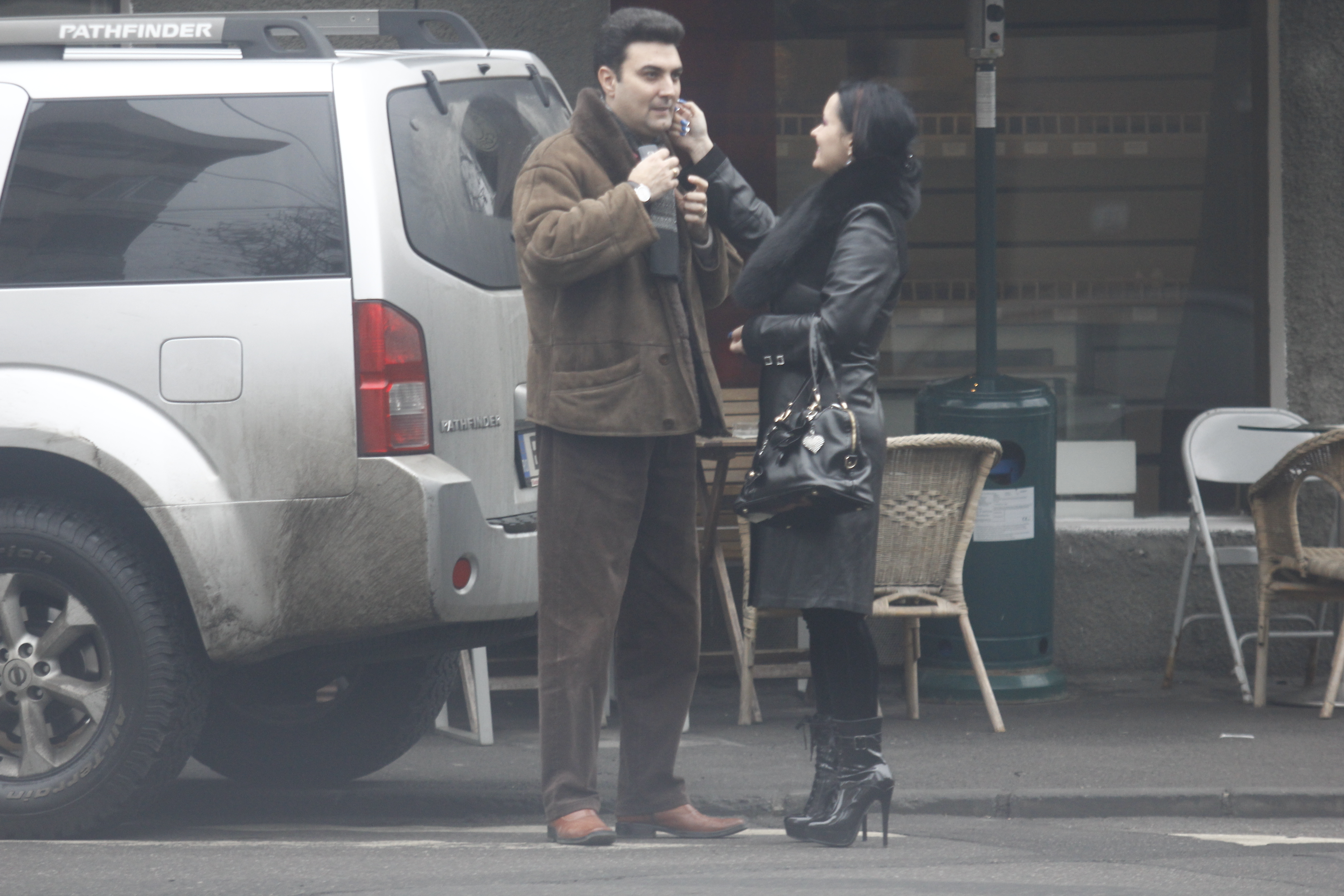 Cei doi si-au zambit non-stop