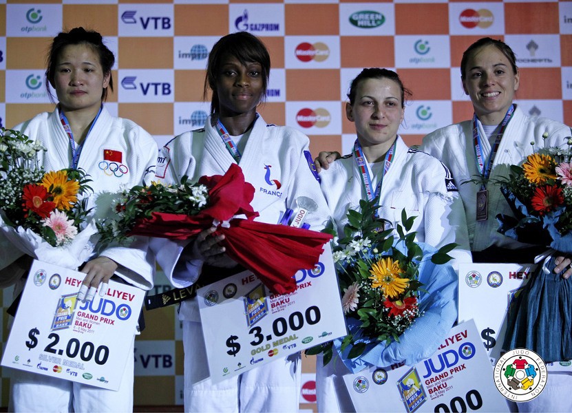 Cancan He, dupa Grand Prix-ul desfasurat la Baku in mai 2011, unde s-a clasat pe locul 2