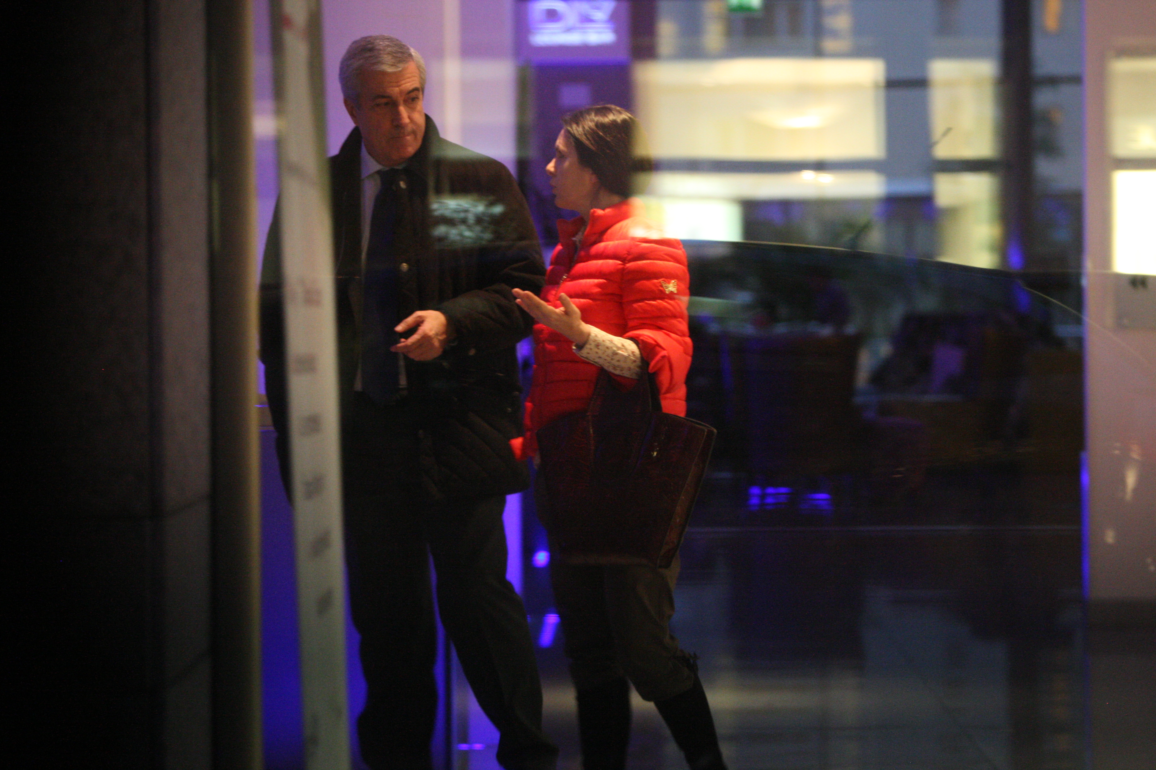 Adriana Saftoiu si Calin Popescu Tariceanu