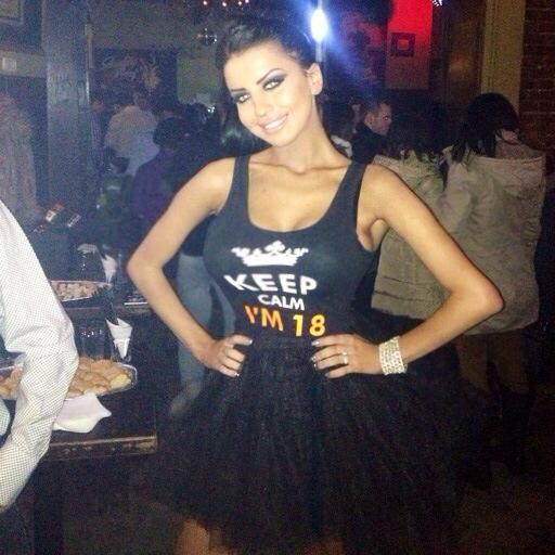 Patricia, in urma cu cateva zile, la majorat. Sursa: Facebook