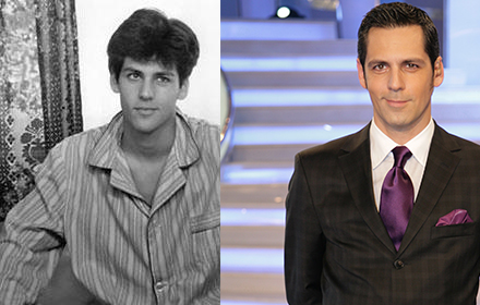 Stefan Banica jr, la sfarsitul anilor '80, in seria Liceenii