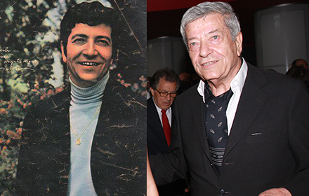 Ion Dichiseanu - aceeasi privire, acelasi zambet, desi intre cele doua fotografii au trecut cateva zeci de ani