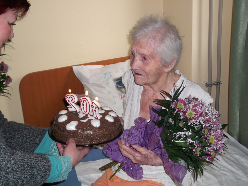 Carolina Mazilu a implinit 102 ani