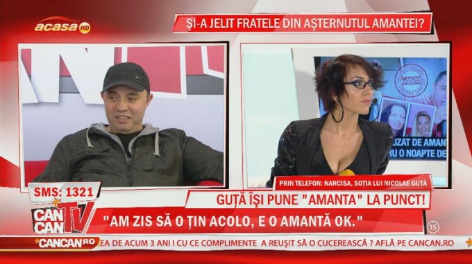 Nicolae Guta si amanta lui, Dana
