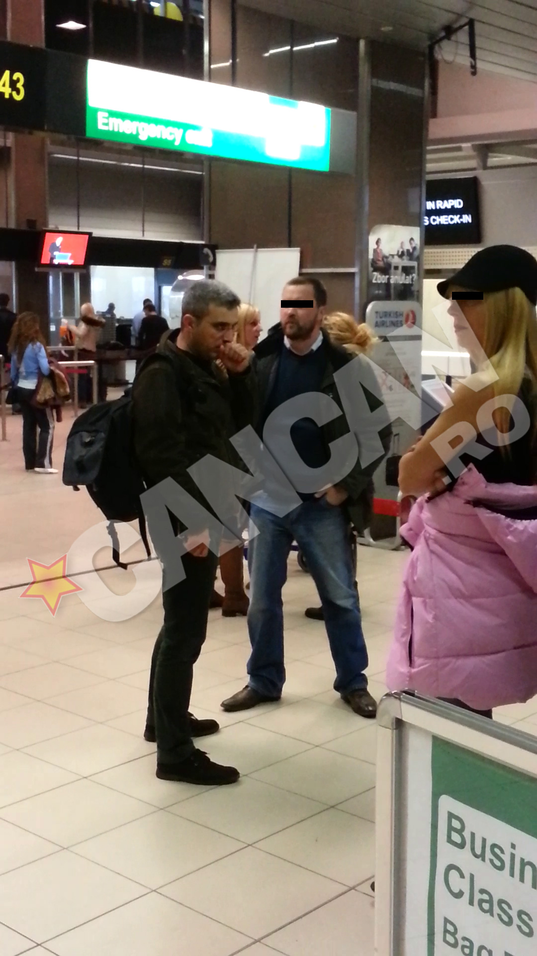 Printre cei care au plecat la Istanbul alaturi de Andreea Marin s-a numarat si Robert Turcescu