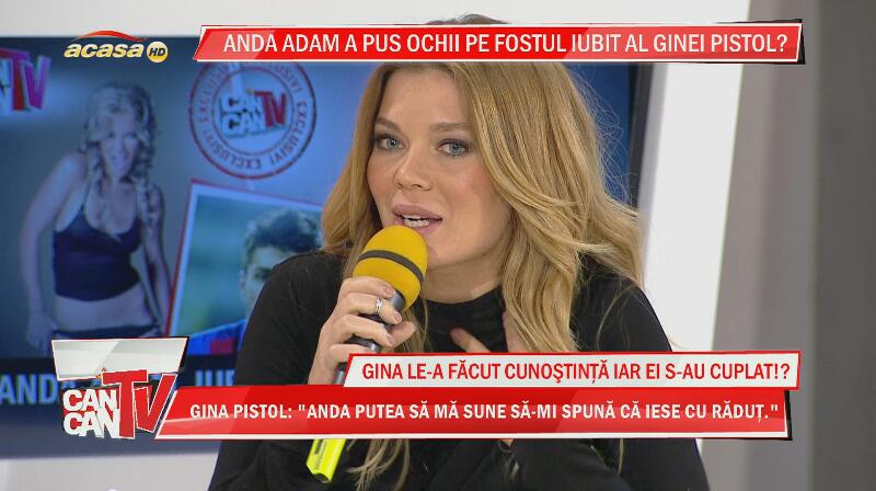 Prima reactie a Ginei Pistol dupa escapada lui Raduţ cu Anda Adam!