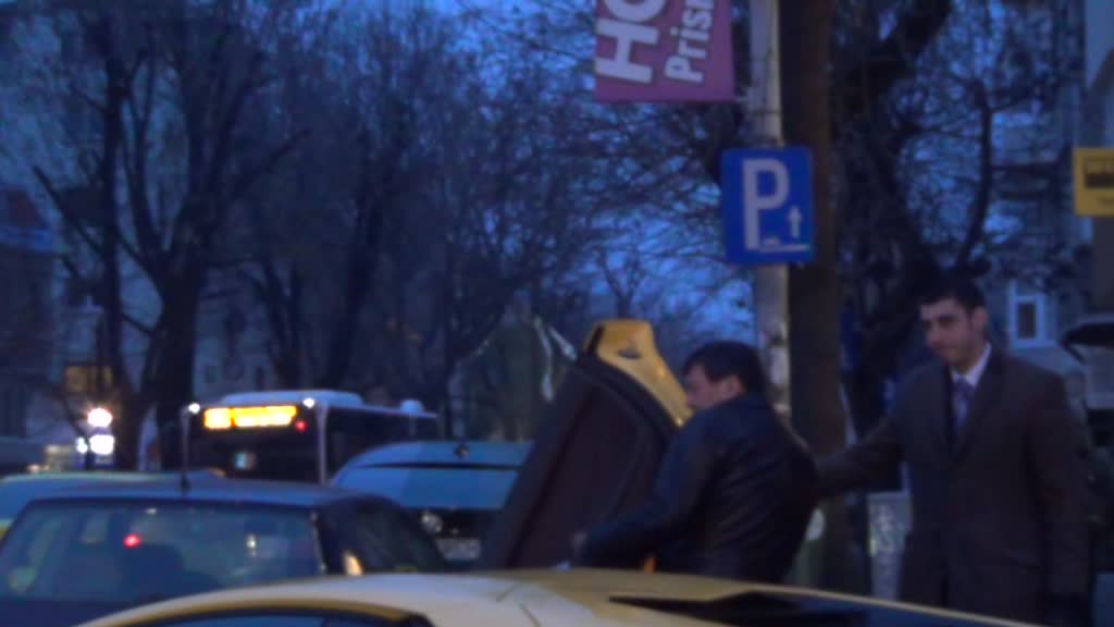 Dan Nicorescu se urca in Lamborghini