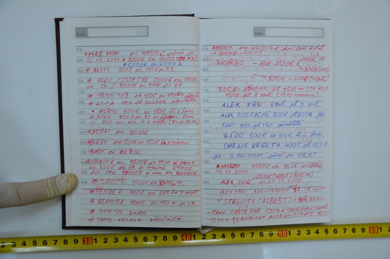 Agenda lui Sile Camataru