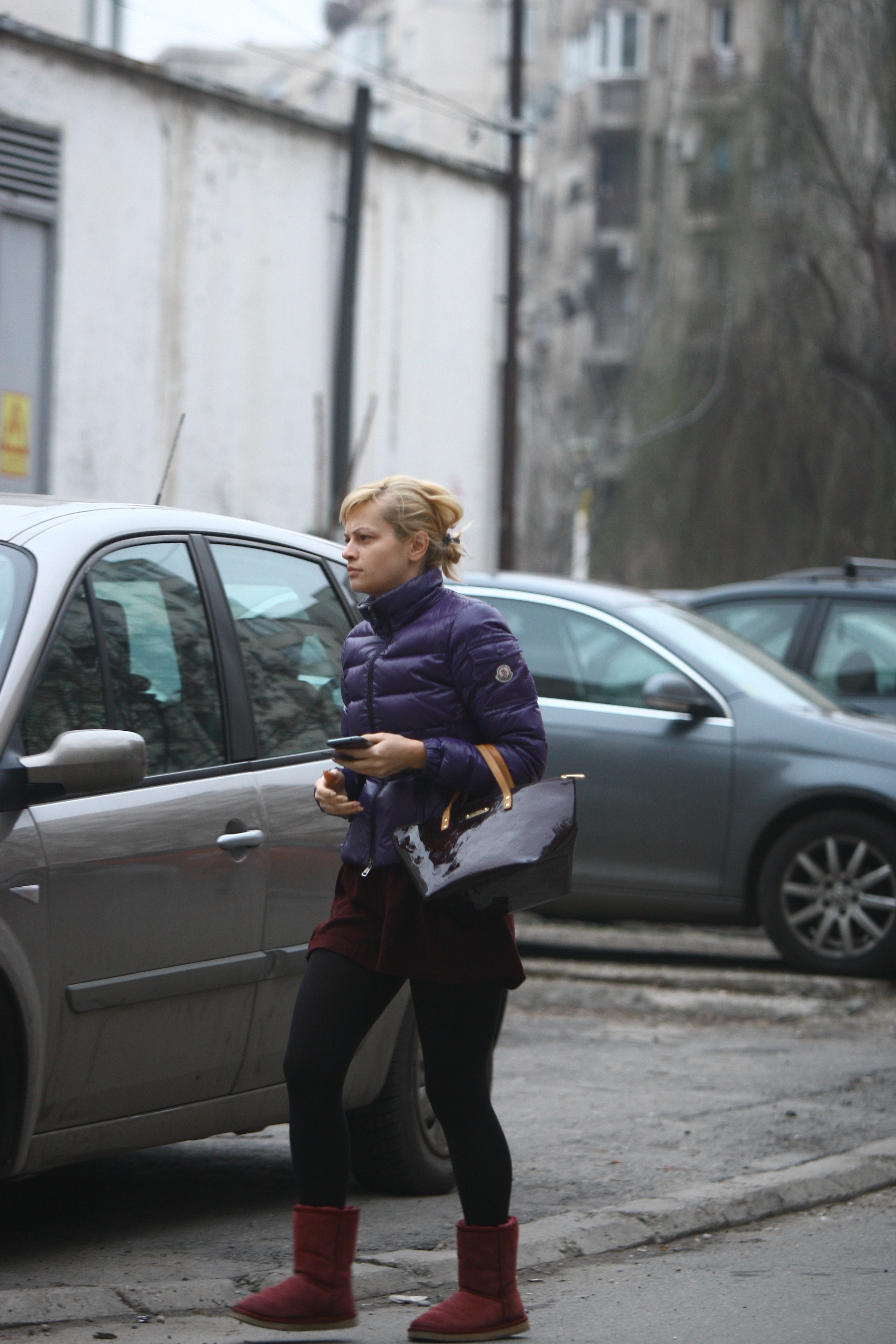 Catinca Mirela a fost fotografiata recent de paparazzii Cancan in Capitala