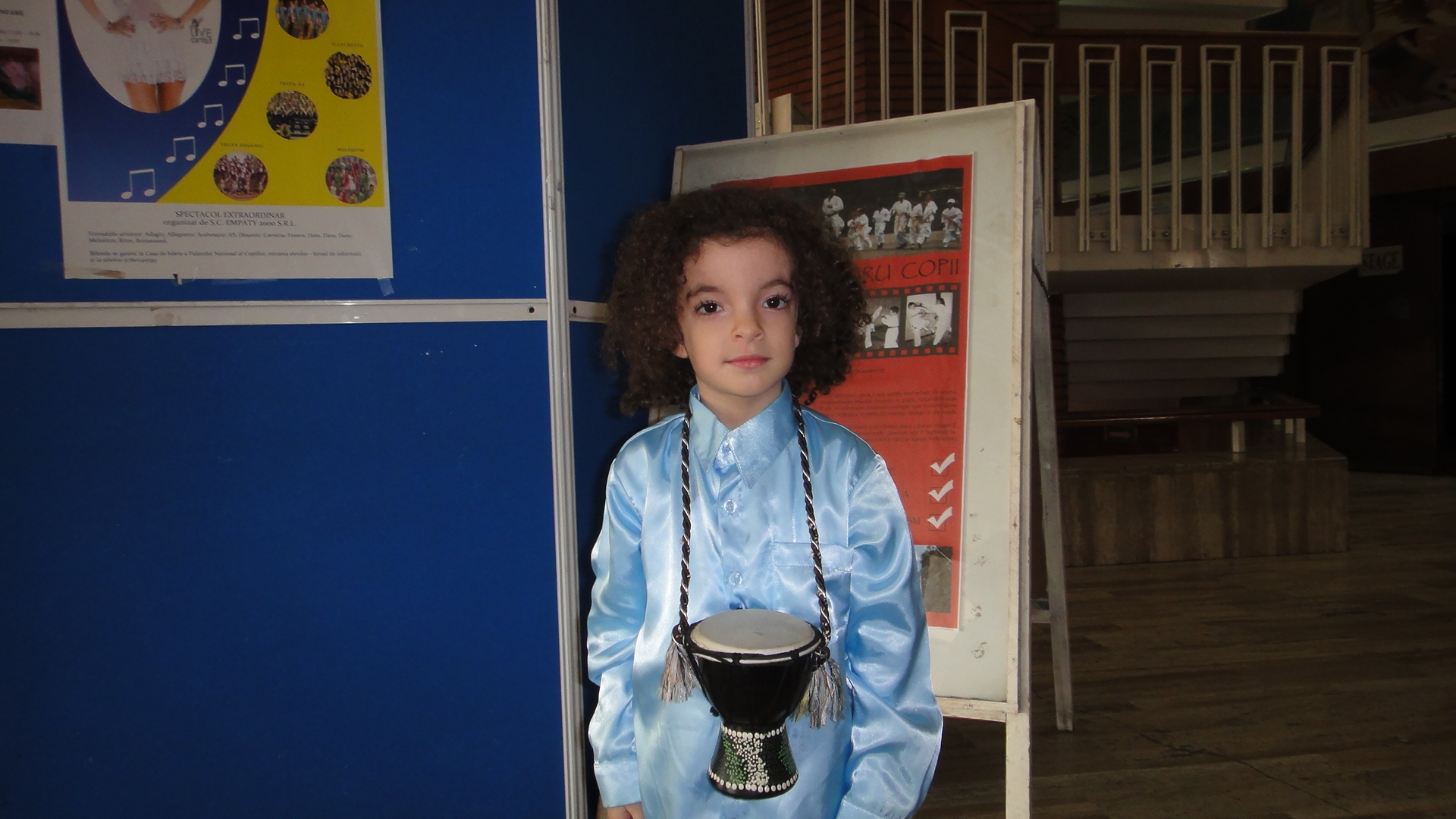 Aris este vedeta corului Mini Meloritm