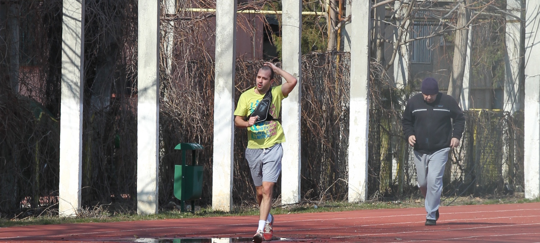 Andrei se mentine in forma cu sport