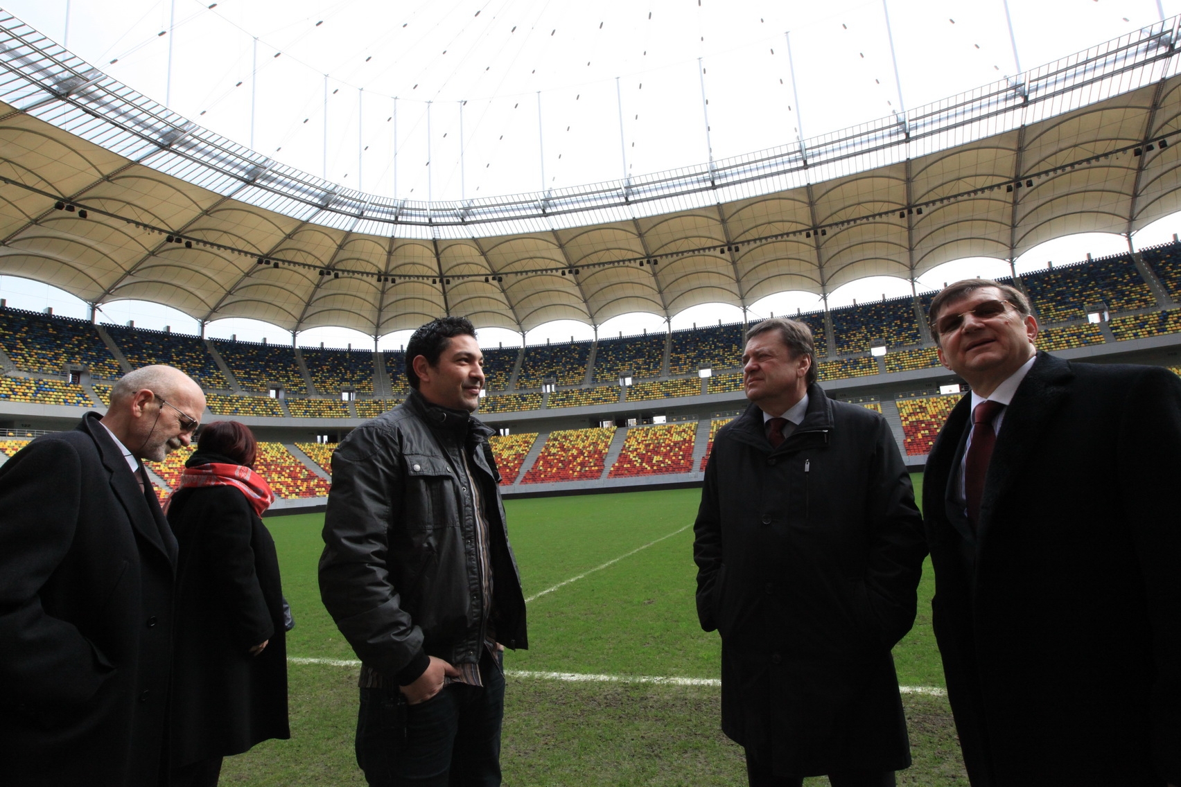 Uimit. Zoran Jankovic, primarul din Ljubljana, s-a declarat impresionat de stadionul Arena Nationala