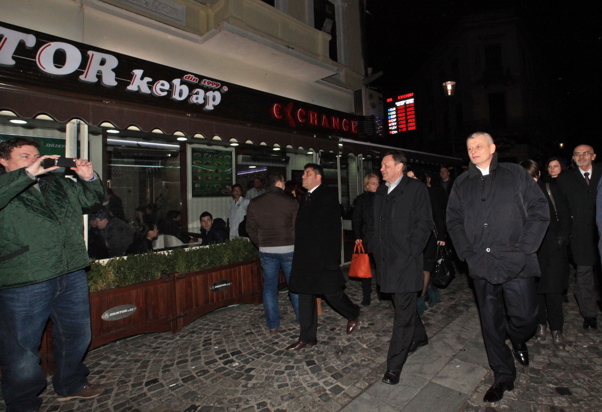 Plimbare. Edilul sef i-a aratat omologului sau si Centrul Istoric