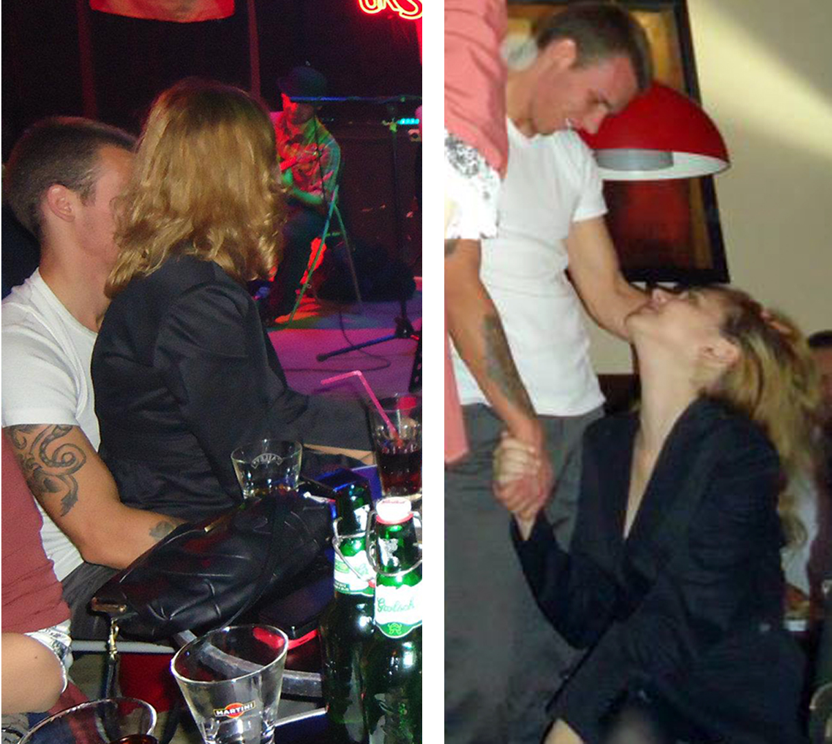 Dragoste. Mica si tanarul se inteleg de minune si se bucura de fiecare moment petrecut impreuna