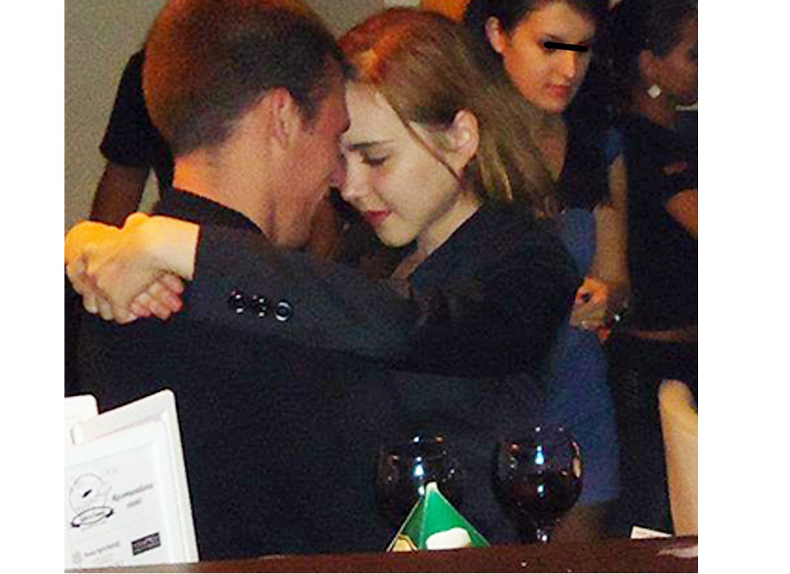 Mica, alaturi de iubitul ei