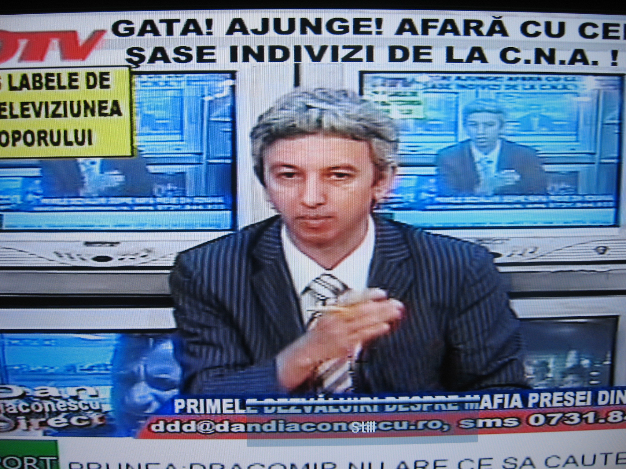 Dan Diaconescu, pe vremea OTV-ului