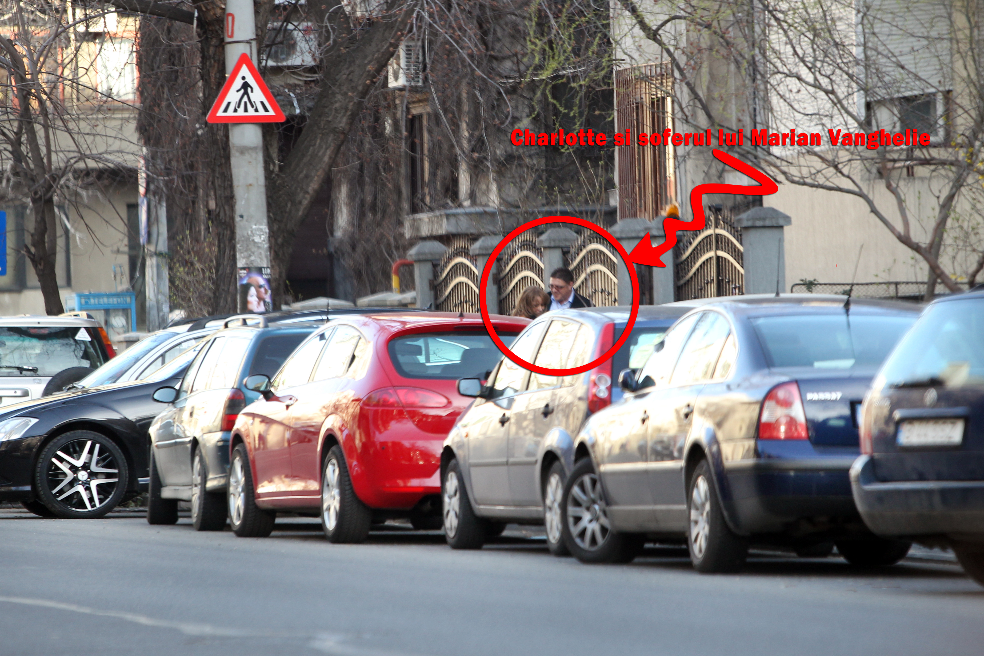 In momentul in care ajunge acasa, masina lui Vanghelie este parcata acolo si ii iese in intampinare...soferul acestuia, care, galant, ii deschide poarta