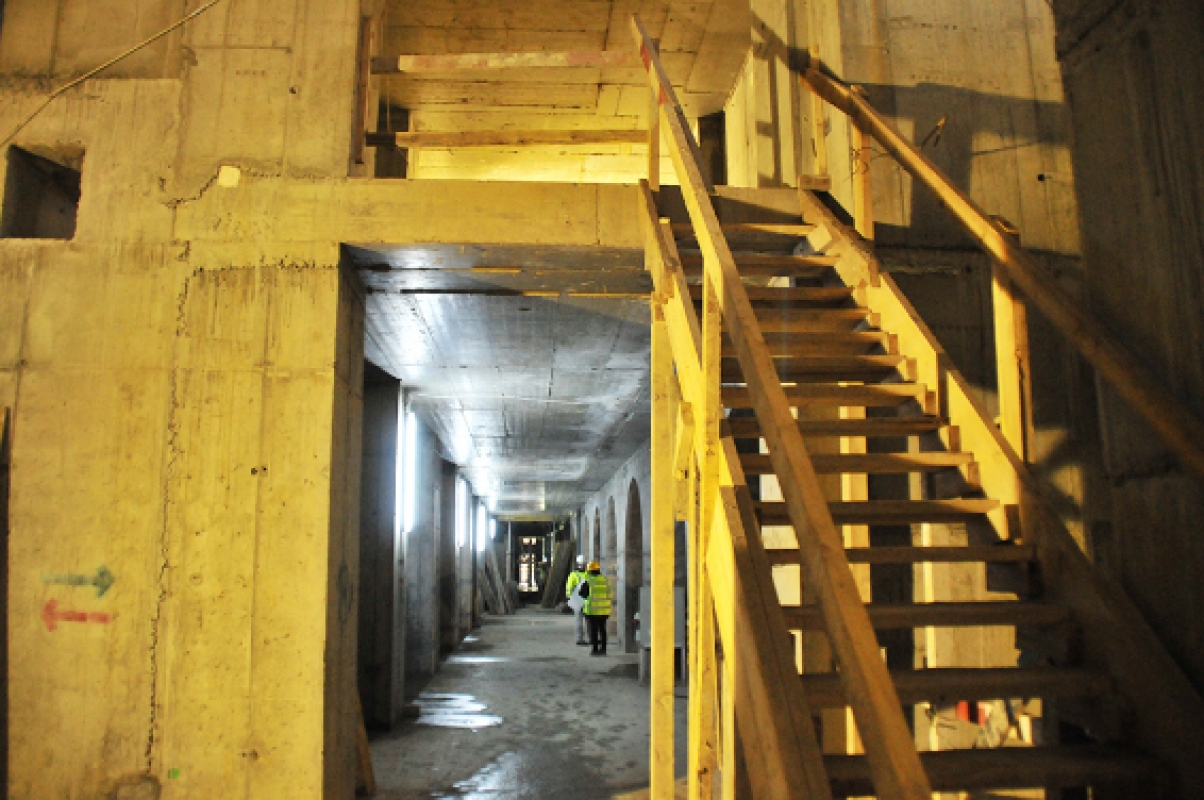 Catedrala va rezista la cutremure d epeste opt grade Richter (sursa foto basilica.ro)