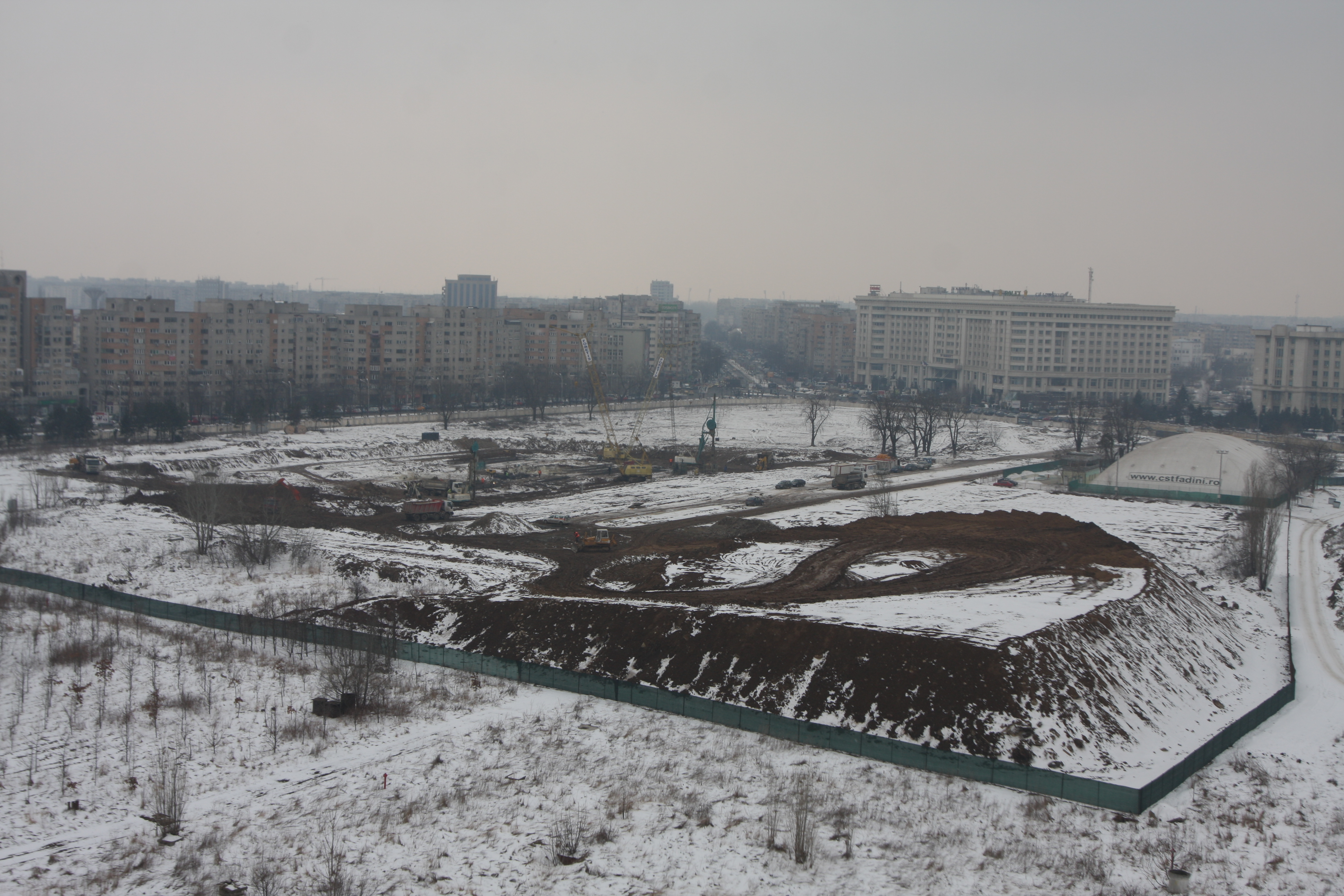 Acum doi ani, in iarna, se lucra la foc automat