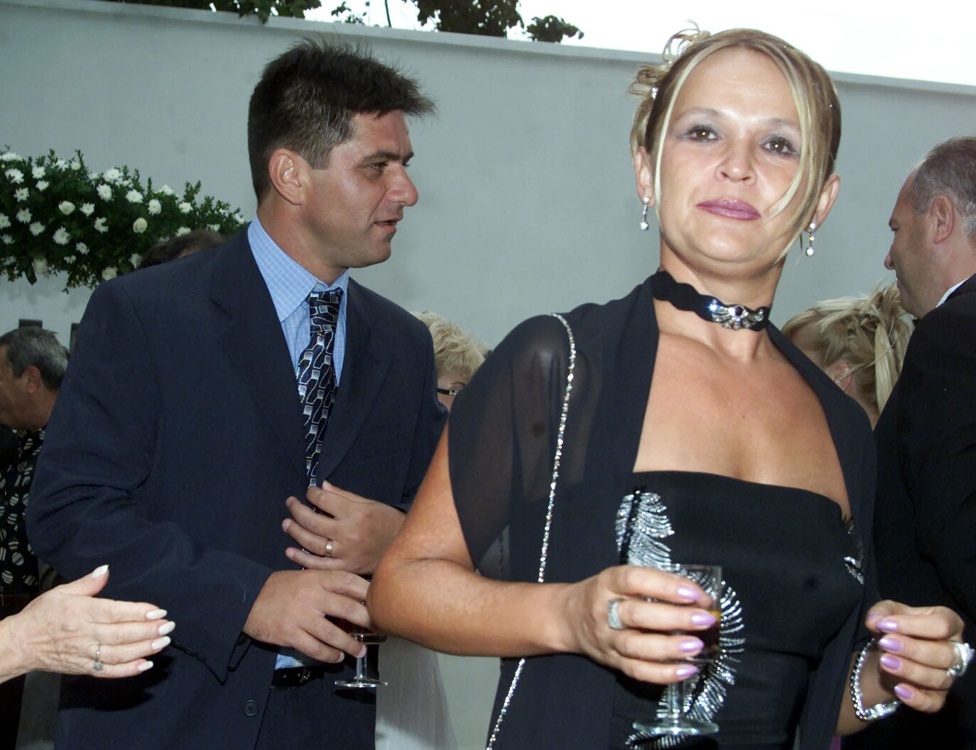 Marius si sotia sa in 2003 (foto: Mediafax)