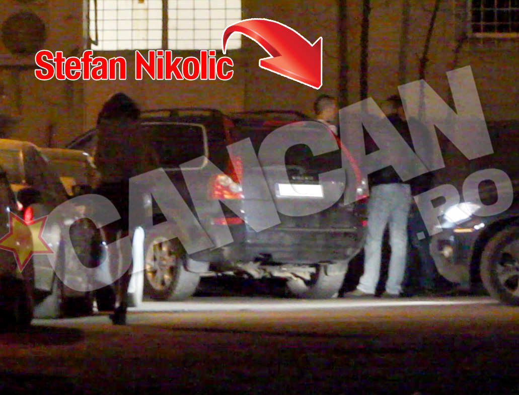 DUMINICA, 7.04, ORA 07:20 In spatele blocului, Nikolic a zabovit minute bune in masina, inainte sa isi ia la revedere de la prietenii de pahar