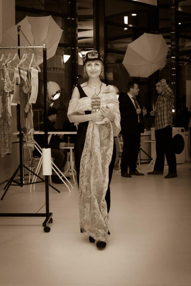 Iulia Gorneanu, sotia cantaretului Grigore Lese