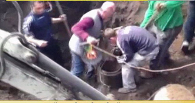 Micutul a fost salvat de un baiat de 14 ani(foto:rtv.net)