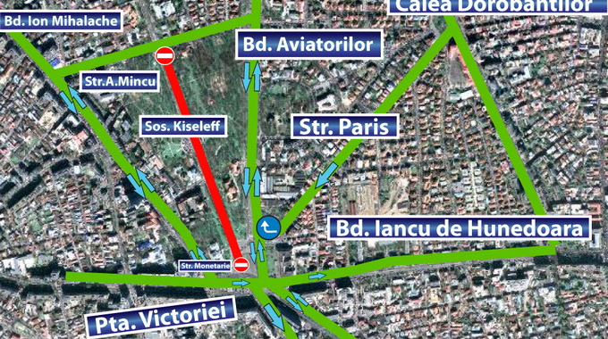 Vezi unde se restrictioneaza tarficul in Bucuresti