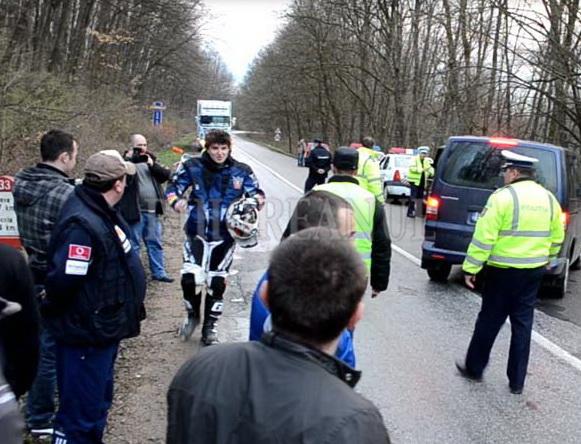 Baiatul magnatului bihorean este cercetat pentru ca a condus fara permis(foto:ebihoreanul.ro)