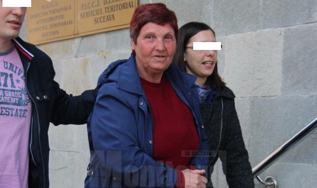 Femeia a fost prinsa dupa o noua 