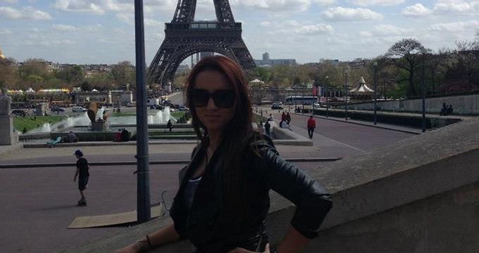 Fata lui Nutu Camataru a petrecut cateva zile la Paris(foto:facebook.com)