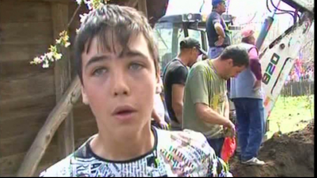 Tanarul si-a salvat un vecin de la moarte(foto:rtv.net)