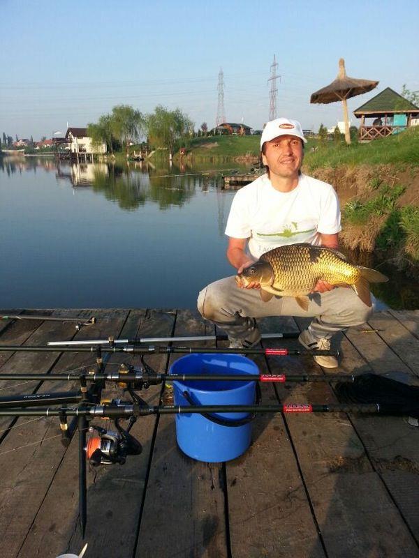 Fotbalistul a petrecut ziua de Florii pe balta