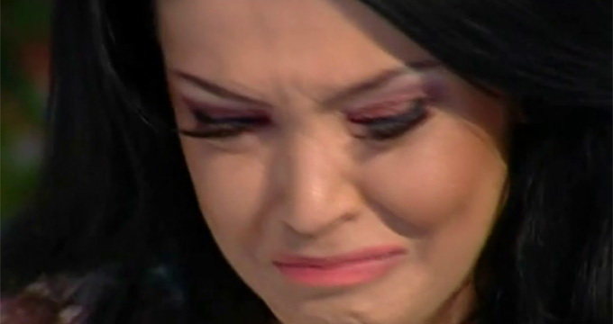 Cantaretul a facut-o pe Andreea Mantea sa planga