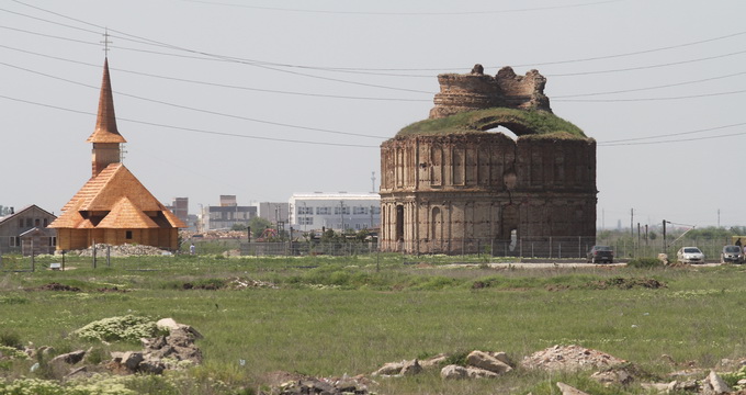 O noua biserica s-a cosntruit langa ruinele Manastirii Chiajna