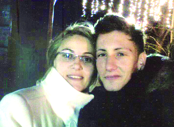 Ralph alaturi de profa Corina