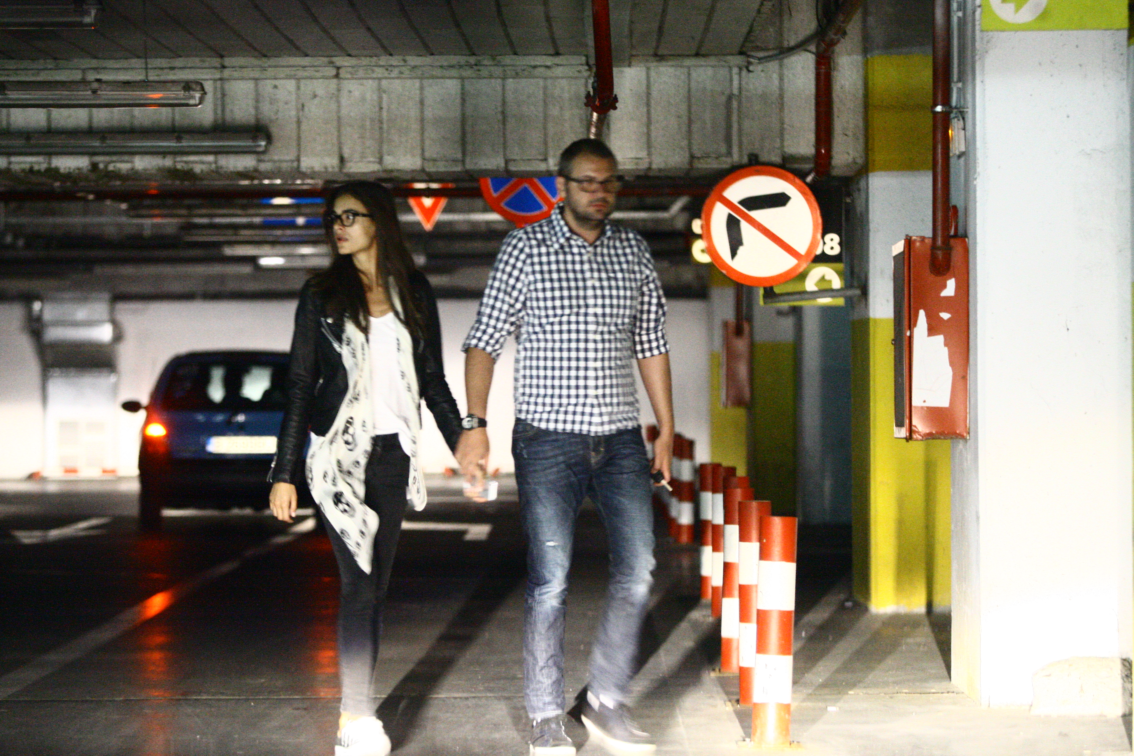 Oliver Arghirescu impreuna cu iubita lui