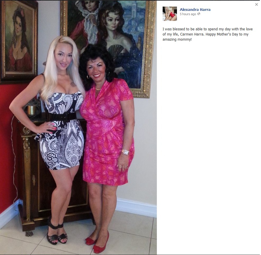 Carmen si Alexandra impreuna de ziua mamei