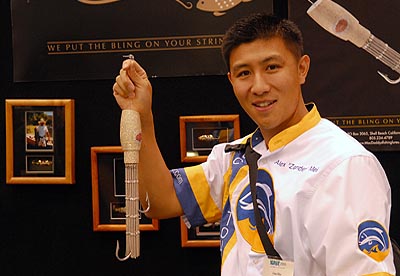 Cea mai scumpa momeala din lume este facuta diun aur si platina