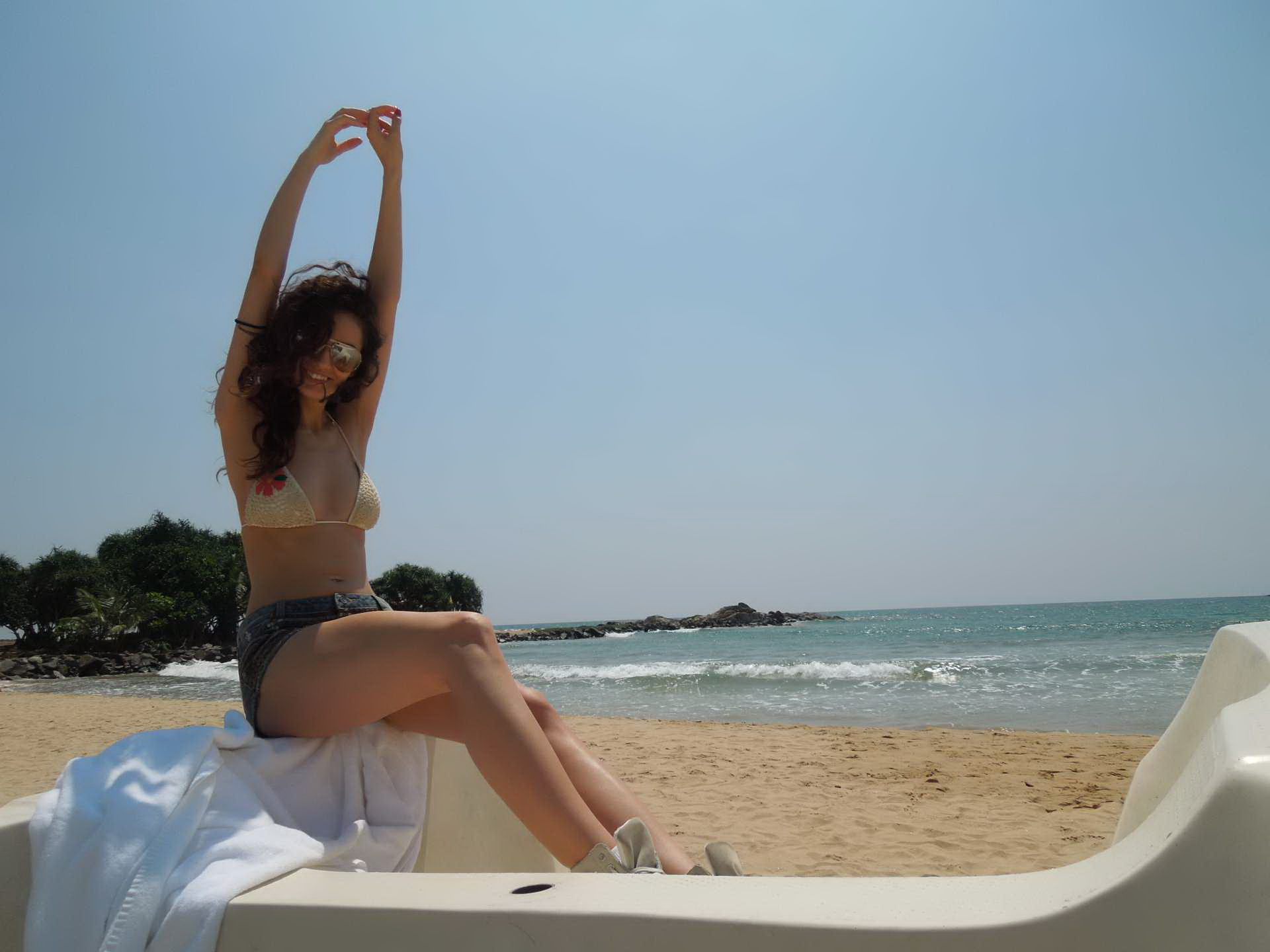 Morena a fost pus pe fuga de un scorpion