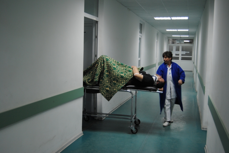 In 2010, Alexandru a ajuns pe targa la spitalul 