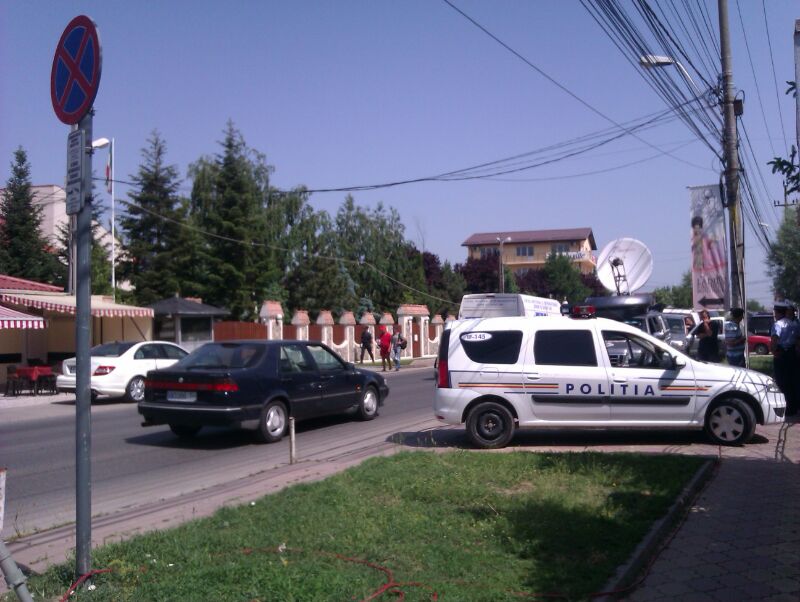 Politia rutiera are grija ca in zona sa nu se faca ambuteiaje