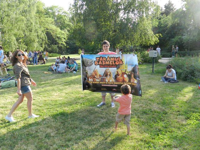 Octavian Strunila si-a adus copilul sa vada povestea si nu s-a dat inapoi din a promova el insusi show-ul colegilor lui