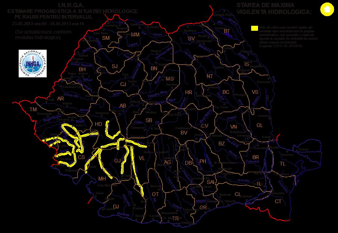 Avertizare hidrologica