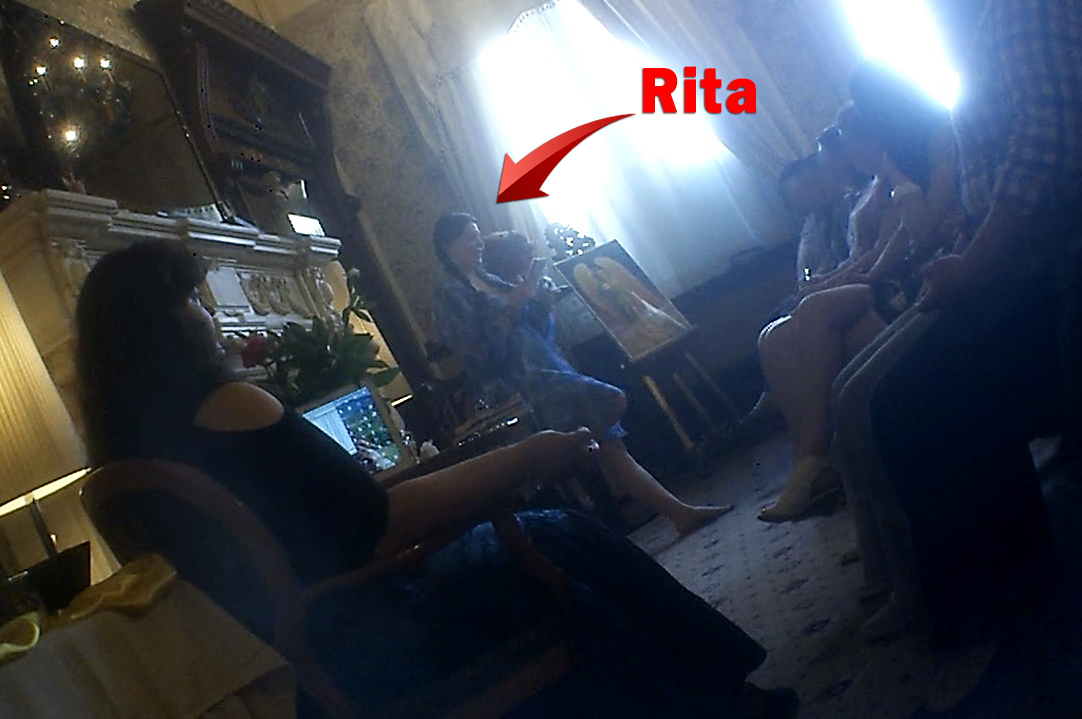 Rita a recitat dintr-o carte veche pasaje menite sa-i binedispuna