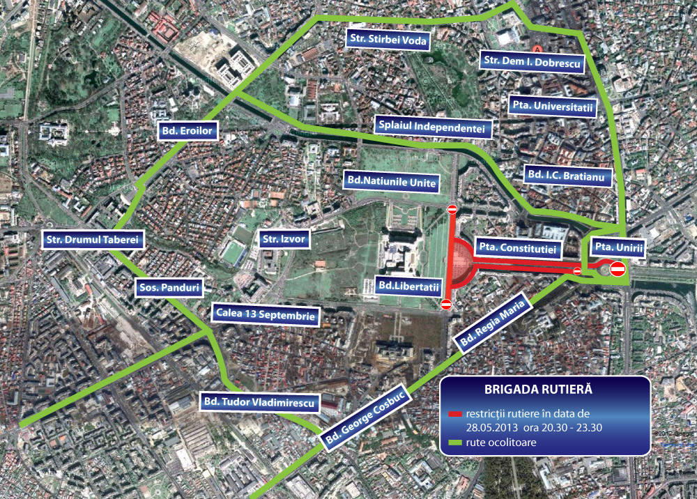 Harta restrictiilor de maine