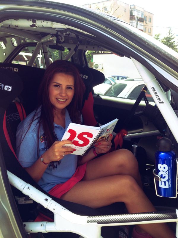 Denisa Nechita in timpul recunoasterilor