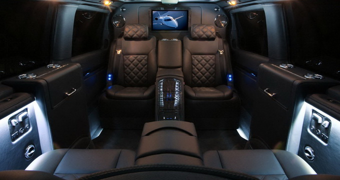 Asa arata interiorul la duba tunata de englezi