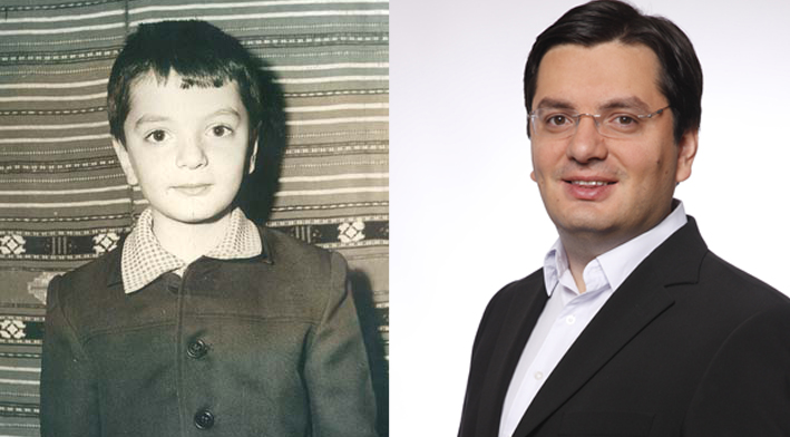 Nicolae Banicioiu pe vremea cand era copil