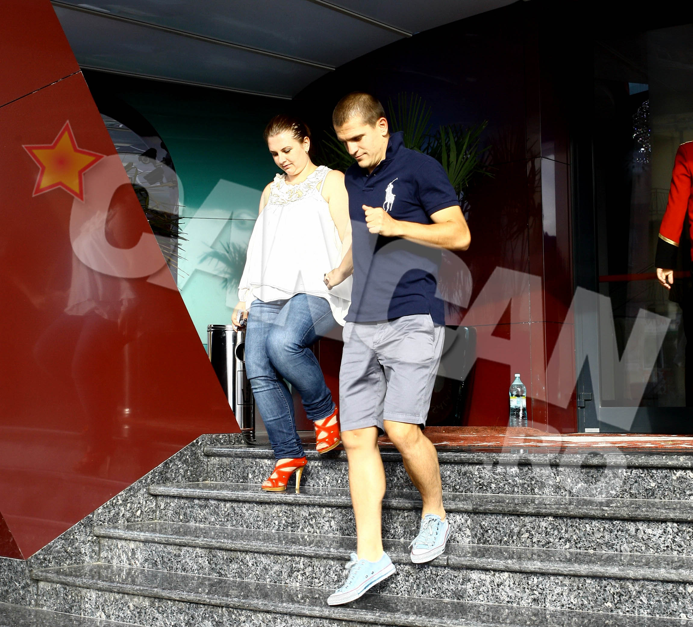 Alexandru Bourceanu si sotia sa Adina, pe care o iubeste de cand avea 14 ani